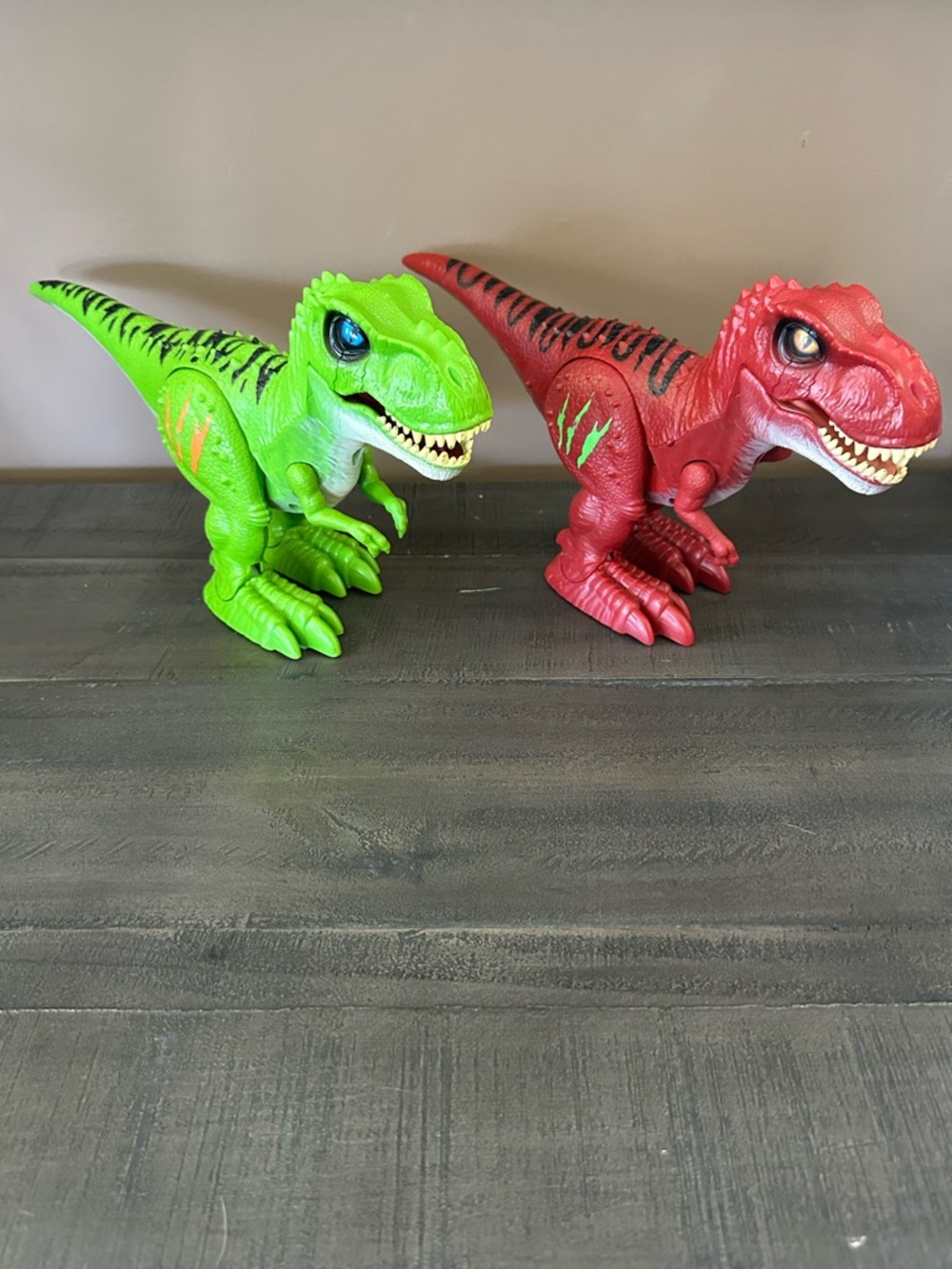 Robo Alive Attacking T-Rex Dinosaur set of 2 by ZURU